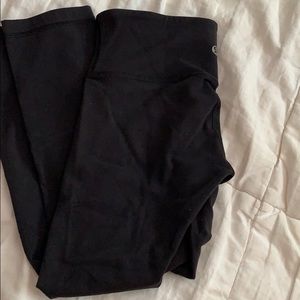 Black leggings - Capri length